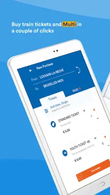 SNCB android App screenshot 2