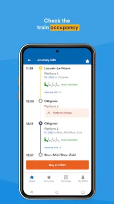 SNCB android App screenshot 5